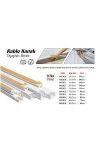 SGS KABLO KANALI 25*16MM